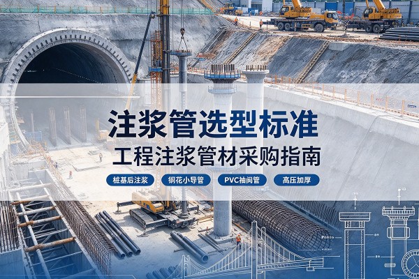 清流注浆管选型标准