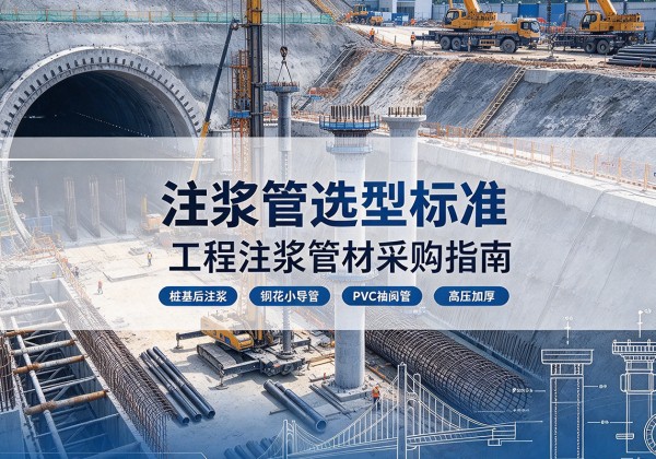 清流注浆管选型标准